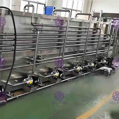 De Verpakkingsmachine 3000 van de mineraalwaterfles de Temperatuurstreek van BPH 8