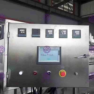 Hete Vullende van de de Verpakkingsmachine van de Drankfles van de het Sap Koelsterilisator Industrie van de het Systeemdrank