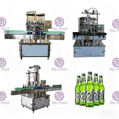 1000BPH het automatische Sprankelende Frisdrank het Vullen Sodawater van de Machine2l Fles