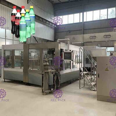 Frisdrank HUISDIEREN Plastic Glas 3 in 1 Monobloc Kolafles het Produceren/Productiemachine/Materiaal/Installatie/Sys