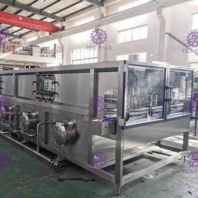 Glas Gebottelde Sap Koelmachine 36℃ - 85℃ voor Hete het Vullen Machine