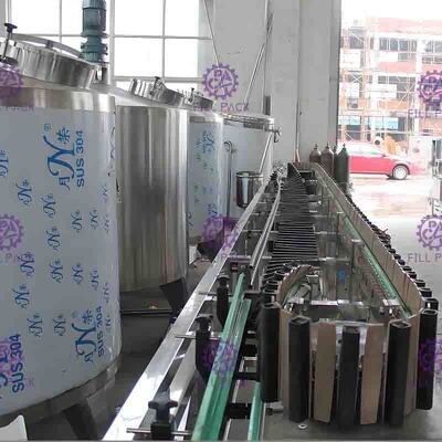 500ml - 750ml-de Machine van de Flessenverpakking voor de Op smaak gebrachte Lijn van de Sapverwerking