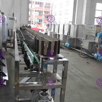500ml - 750ml-de Machine van de Flessenverpakking voor de Op smaak gebrachte Lijn van de Sapverwerking