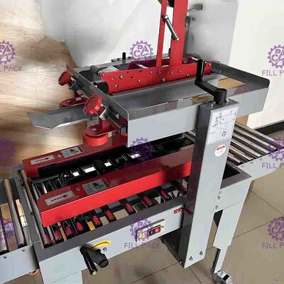 Semi Automatische de Flessen Verpakkende Machine van het Doos Verzegelende Karton