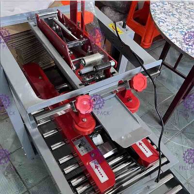 Semi Automatische de Flessen Verpakkende Machine van het Doos Verzegelende Karton