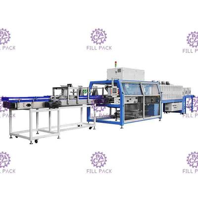 3 in 1 de Verpakkingsmachine van de Kartonfles, krimpen Verpakkende Machine