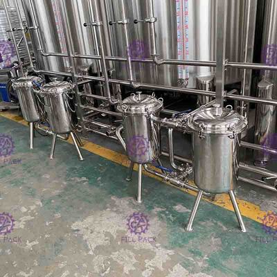 0.5T/H het sodawater carbonateerde frisdrankenproductielijn