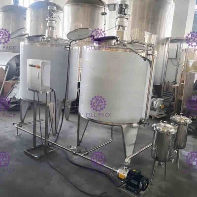 Dubbele Muur Elektrische het Verwarmen Suiker Smeltende Pot/Tank voor Frisdrankenproductielijn