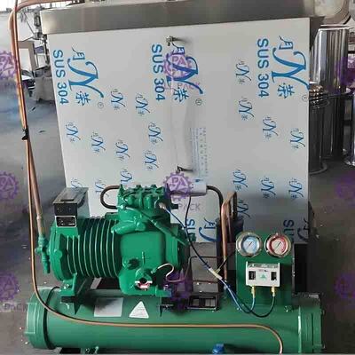 SUS304 de Lijnindustrie Spuitwater Van de Frisdrankenverwerking het Bevriezen Tank 0 - 5 ℃
