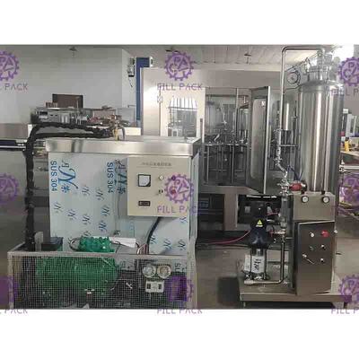 SUS304 de Lijnindustrie Spuitwater Van de Frisdrankenverwerking het Bevriezen Tank 0 - 5 ℃