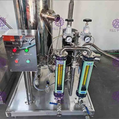 De Lijn van de de Frisdrankenverwerking van Co2/van de Stroop voor Sprankelend Drank Vullend Systeem