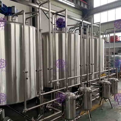 Elektrische Sprankelende het Bierdrank die van de Drankproductielijn Machine maken
