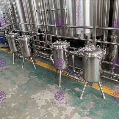 Elektrische Sprankelende het Bierdrank die van de Drankproductielijn Machine maken