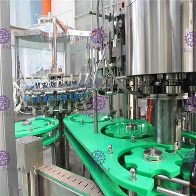 Van het de Wijnhuisdier van het sodawatersap Plastic Glas 3 in 1 Monobloc Bottelmachine/Materiaal/Lijn/Installatie/Systeem