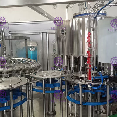 Automatische 3-in-1 Was het Vullen het Afdekken Machine voor Plastic Flessenmineraalwater