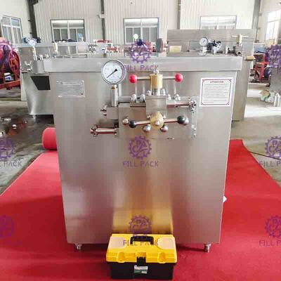 De Hoge drukhomogenisator van 3000LPH 25MPa Microfluidics voor Juice Milk
