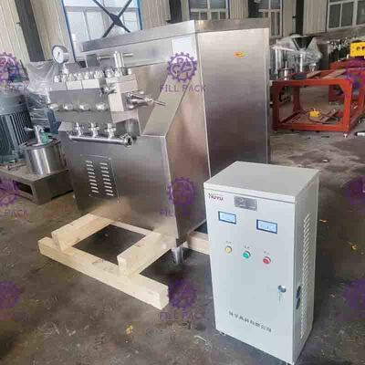 De Hoge drukhomogenisator van 3000LPH 25MPa Microfluidics voor Juice Milk