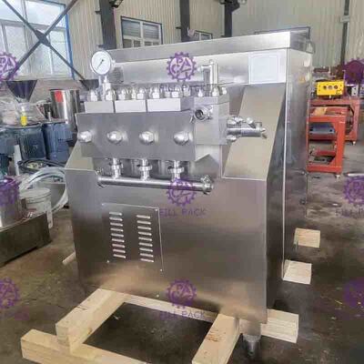 De Hoge drukhomogenisator van 3000LPH 25MPa Microfluidics voor Juice Milk