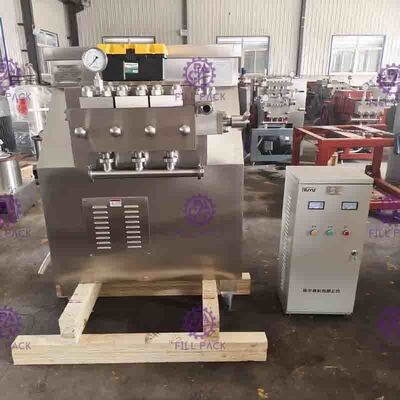 De Hoge drukhomogenisator van 3000LPH 25MPa Microfluidics voor Juice Milk