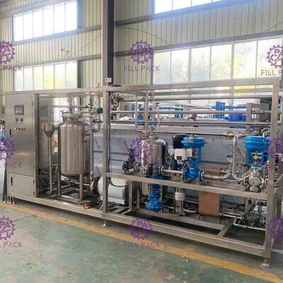 3T/H UHT-Plaattype de gemakkelijke verrichting van de Sterilisatormachine