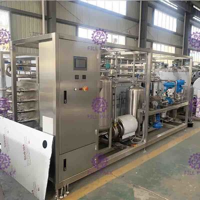 3T/H UHT-Plaattype de gemakkelijke verrichting van de Sterilisatormachine