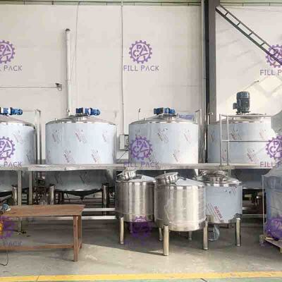 Stoomjasje die Juice Processing Equipment With Agitator verwarmen
