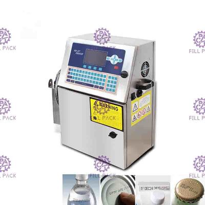 Hoog snelheids-PET-flessen Inkjetprinter Olie-inktprinter/drukmachine/apparatuur/lijn/eenheid voor codering van batch-logo's en -datums