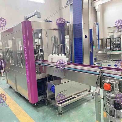 Automatisch monoblock6000bph Fles Integraal 3 in-1washing-in:dienen-afdekt Melk het Vullen Machine/apparaat