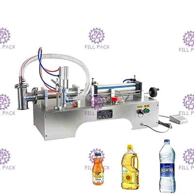 25bpm pneumatische Deeg het Vullen Machinemineraalwater het Vullen Machine met Voetschakelaar