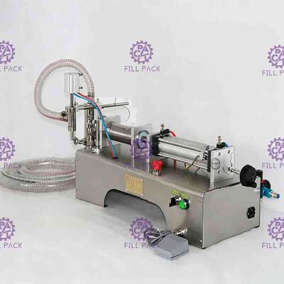 25bpm pneumatische Deeg het Vullen Machinemineraalwater het Vullen Machine met Voetschakelaar