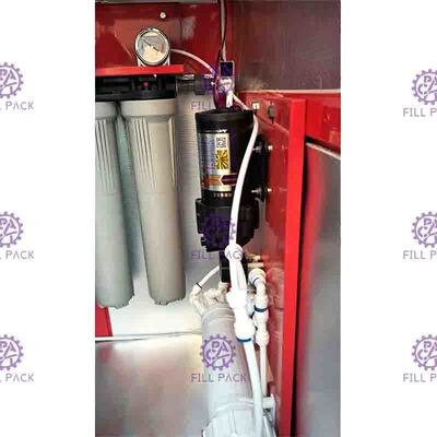 Muntstuk en Bill Purified Water Bottle Vending-Machine 10L/Min 550W 0.5MPA