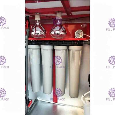 Muntstuk en Bill Purified Water Bottle Vending-Machine 10L/Min 550W 0.5MPA