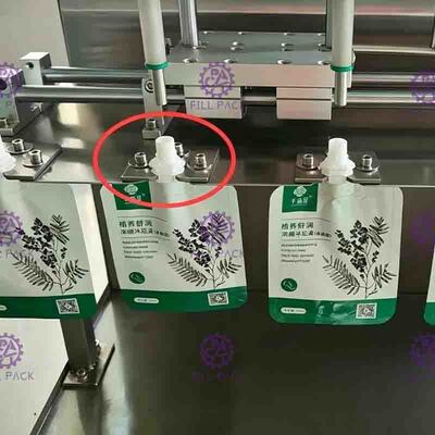 Semi Automatische Tribune op Zakwater het Vullen Machinedesktop 10 Pijpen Juice Milk