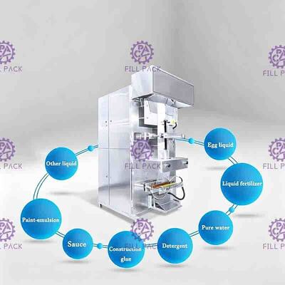 10KG samengestelde de Verpakkende programmeerbaar Machineplc van het Film Vloeibare Sachet