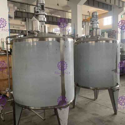10000L de aseptische van de de Opslagtank van de Waterbehandeling Industriële Rang
