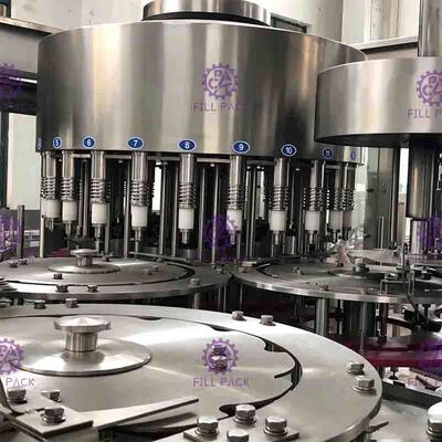 het Water van 2L Monoblock het Spoelen het Vullende het Afdekken de Fles van het Machinehuisdier Zuivere Drinken 0.5Mpa