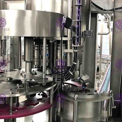 het Water van 2L Monoblock het Spoelen het Vullende het Afdekken de Fles van het Machinehuisdier Zuivere Drinken 0.5Mpa