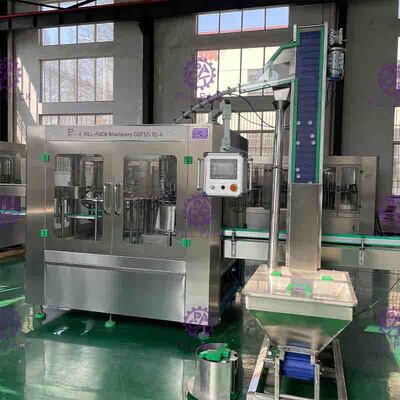 Minerale Drinkwater het Vullen Machine 3000BPH met PLC Controle