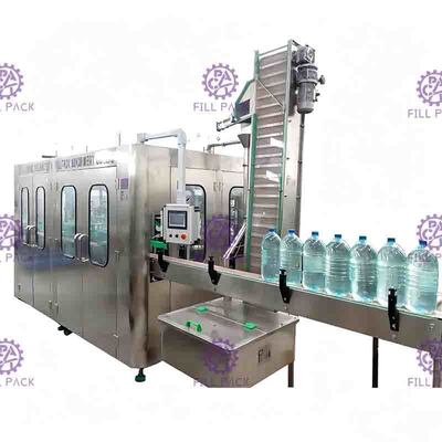 3L / 5L/de Flessenwater van 10L Plastic het Vullen Machinemineraal 3 in 1 1500BPH