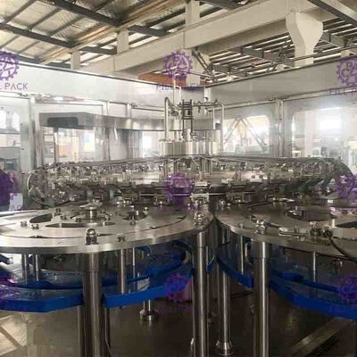 15000BPH 3 in 1 het Drinken van Monoblock Zuivere het Water van de HUISDIERENfles het Vullen Machine die Materiaalroestvrij staal 304 produceren