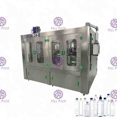 Het Mineraalwater Bottelmachine van het gas niet Volledige Automatische 3000BPH HUISDIER