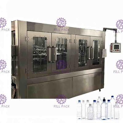 6000BPH 2000ml Automatische 3 in 1 Zuivere Water het Vullen Machine
