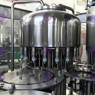 6000BPH 2000ml Automatische 3 in 1 Zuivere Water het Vullen Machine