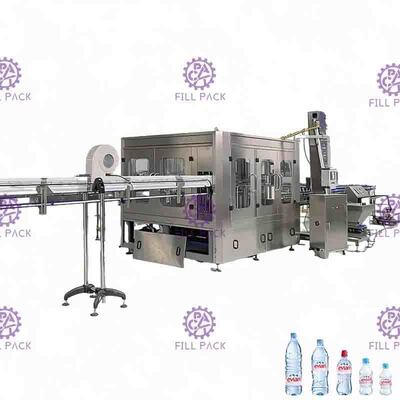 Plastic fles zuiver water wassen vullen Capping Machine Lijn