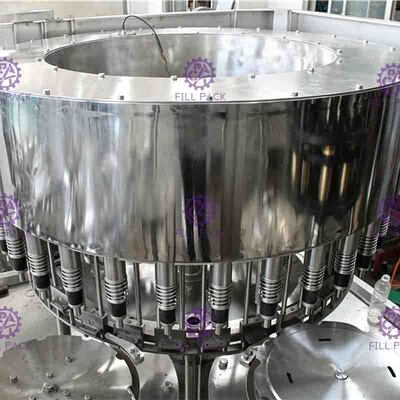 Het industriële Monoblock-het Vullen Bottelende Materiaal van de Machine Semi Automatische Frisdrank