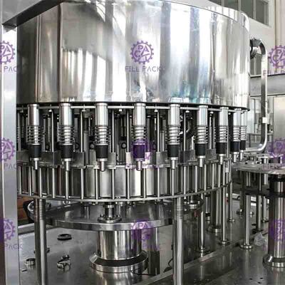Het industriële Monoblock-het Vullen Bottelende Materiaal van de Machine Semi Automatische Frisdrank