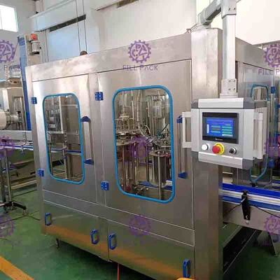 Niet - Sprankelende Drank Automatische het Vullen Machine 1200bph Roterende 3 in 1