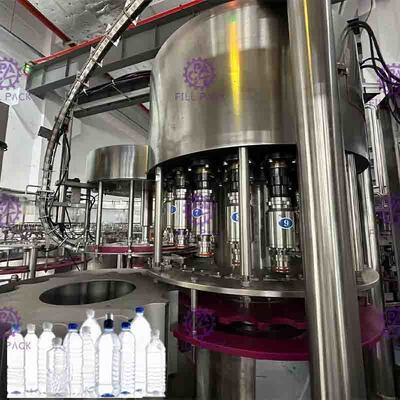 25000BPH flessenwater het Vullen Machine met PLC van Siemens en Twee Stukken Bouw