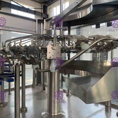 3-in-1 Drinkwater het Vullen Machine met PLC Controle Monoblock 24 Hoofden