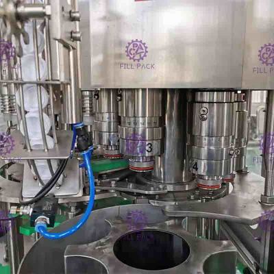 Automatische 3 in 1 Gebotteld Water het Vullen Machineplc Touch screen 12 Hoofden